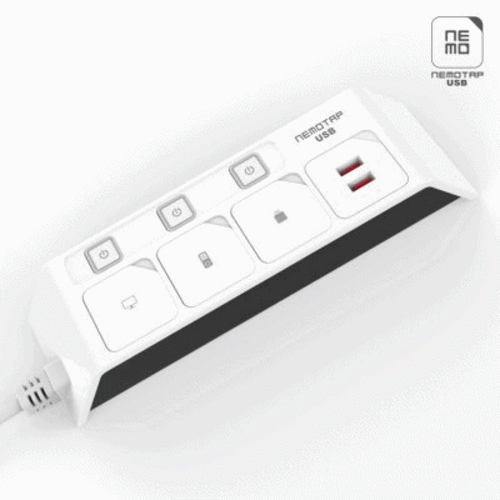 USB 네모탭 &amp; 플러스 BOX 멀티탭